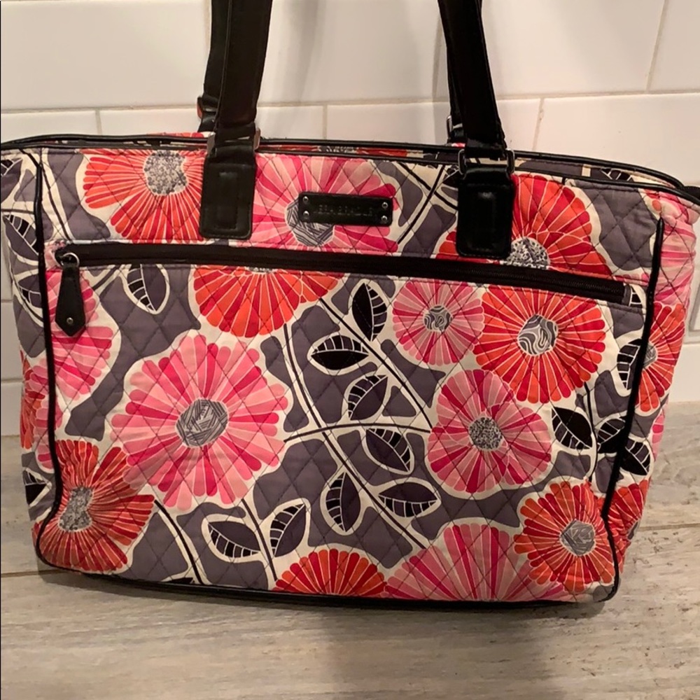 Very Bradley Laptop Over the Shoulder Bag